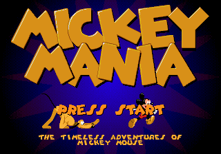   MICKEY MANIA - TIMELESS ADVENTURES OF MICKEY MOUSE
